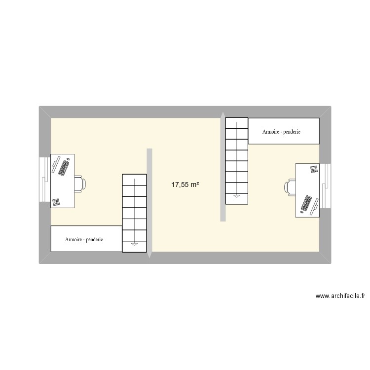 chambre1. Plan de 0 pièce et 0 m2