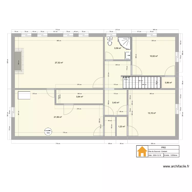 SS 2214 Valcartier . Plan de 