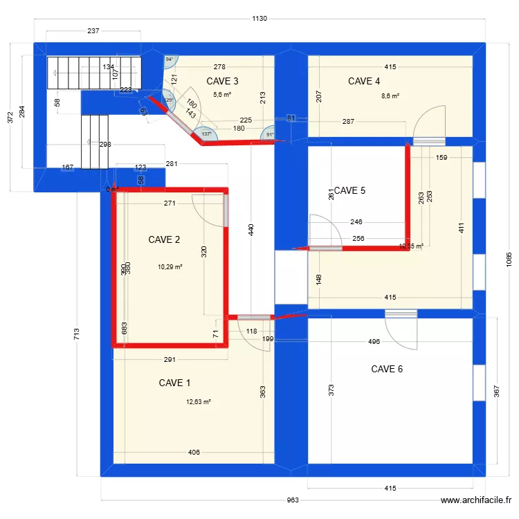 SARREGUEMINE CAVE SARCAF DIVISION . Plan de SARREGUEMINE CAVE SARCAF DIVISION . Plan de