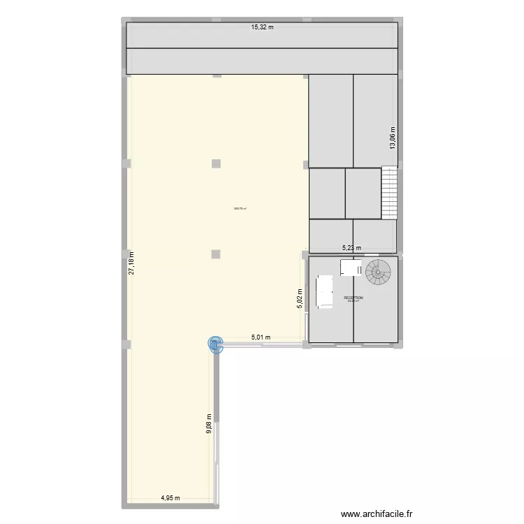 SOUS PENTE AZAGHAR. Plan de SOUS PENTE AZAGHAR. Plan de