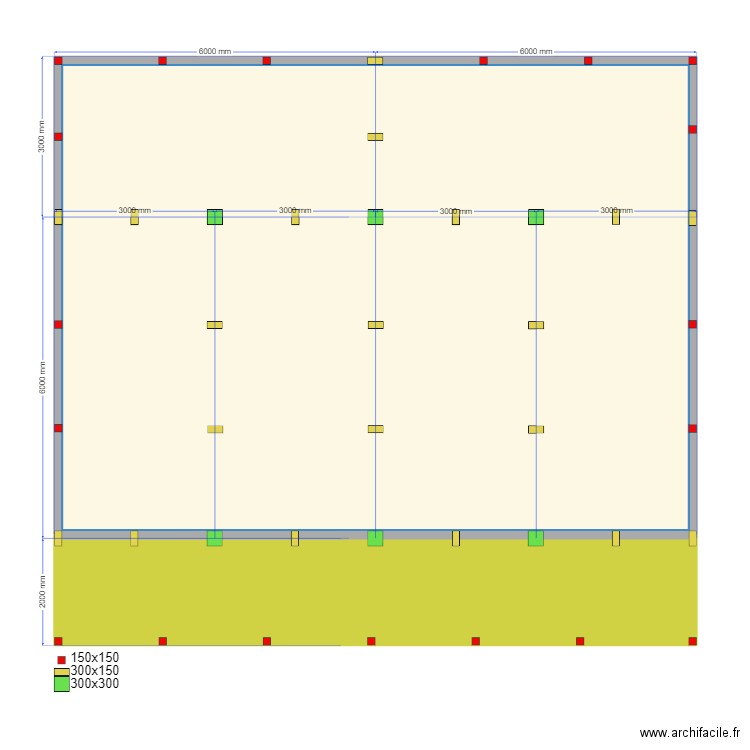 Бужаниново Сваи. Plan de 2 pièces et 123 m2