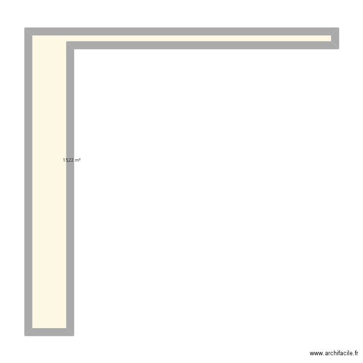 Plan Mr. ROUSSELBIN 2. Plan de 1 pièce et 15 m2