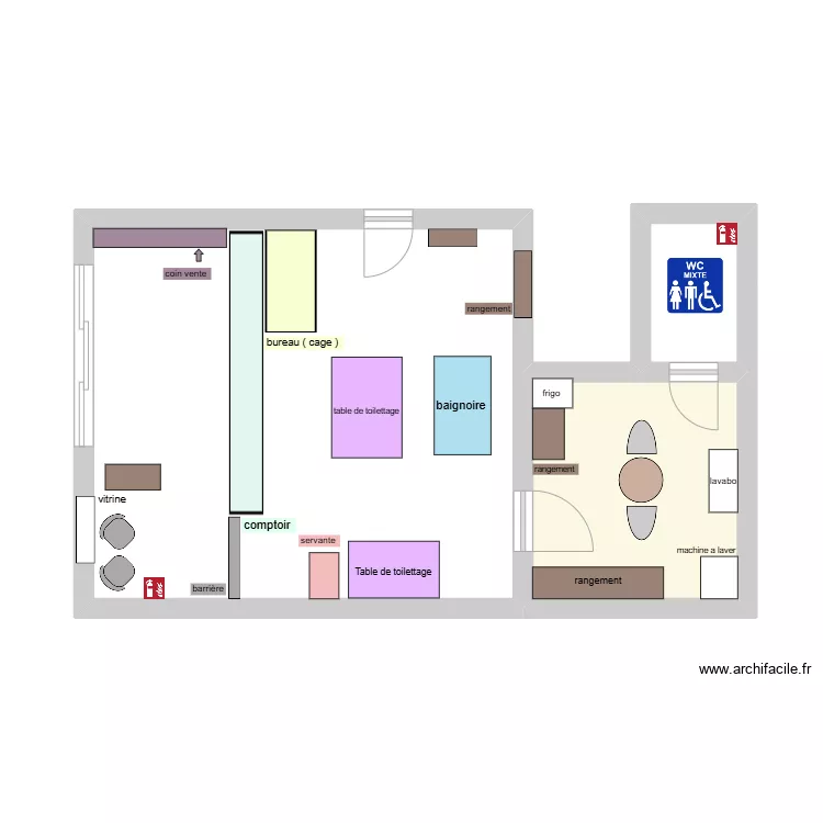 salon 1 . Plan de salon 1 . Plan de