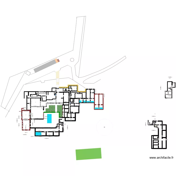 Le Phebus Plan Général offIciel. Plan de 52 Pièces et 2162 m² Le Phebus Plan Général offIciel. Plan de 52 Pièces et 2162 m²