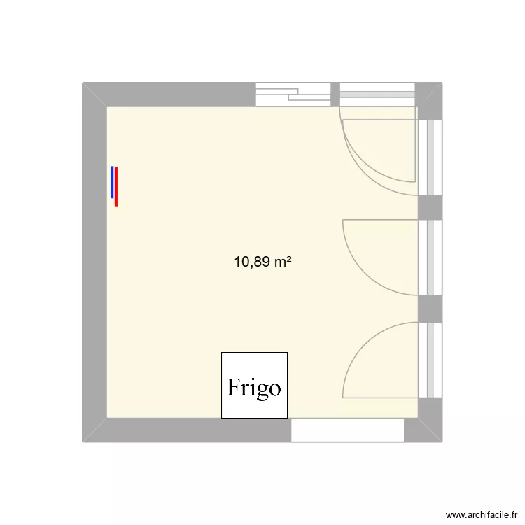 Cuisine RUFFIER. Plan de 1 et 11 m² Cuisine RUFFIER. Plan de 1 et 11 m²