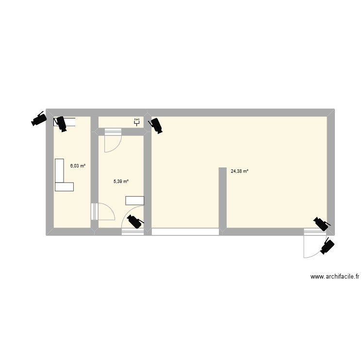 HDA LANS 71. Plan de 0 pièce et 0 m2