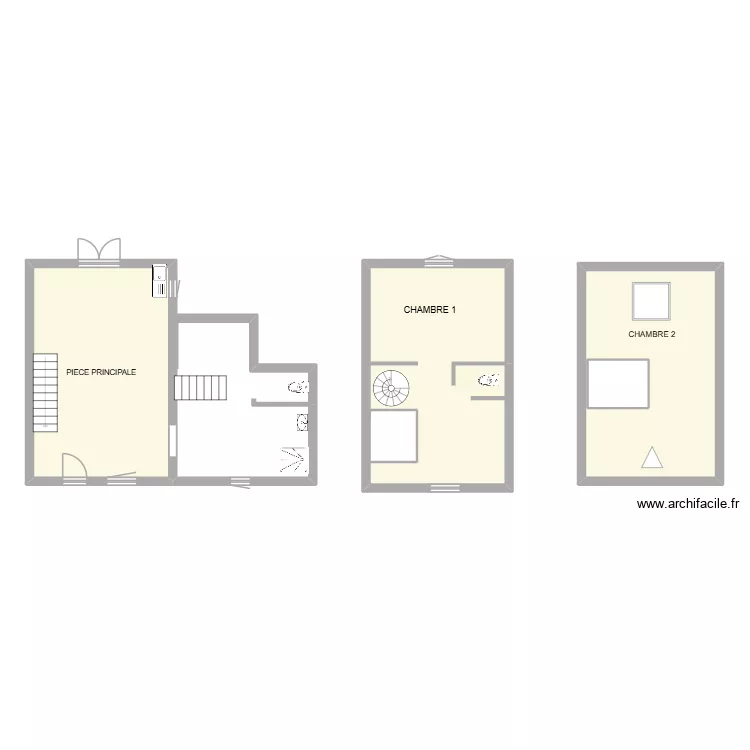 NAILLAT. Plan de 5 et 98 m² NAILLAT. Plan de 5 et 98 m²