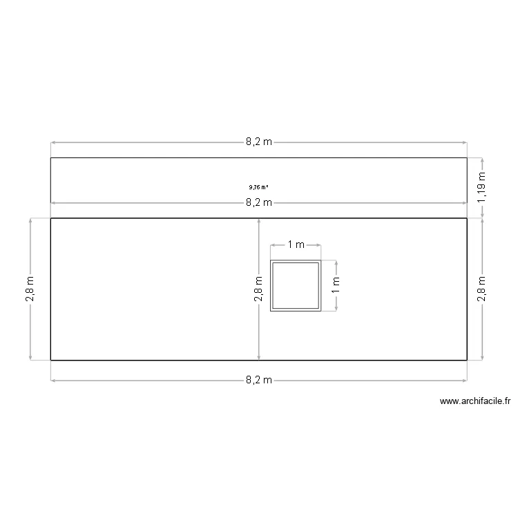 PIGNON DROIT BLCNOIR . Plan de 