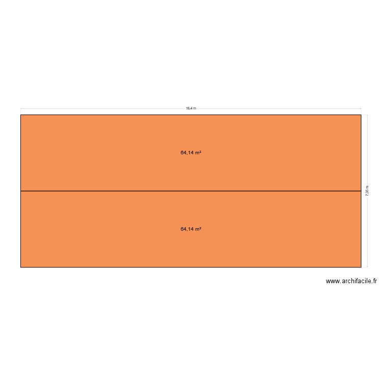 toit. Plan de 0 pièce et 0 m2