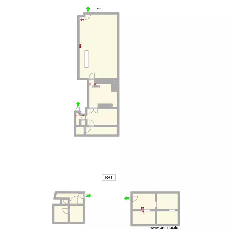 PLAN ELCO JO MALONE BORDEAUX. Plan de 15  et 134 m²