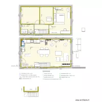 PLANS MAISON cuisine avec sas entr&eacute;e avant d&eacute;m&eacute;nagement