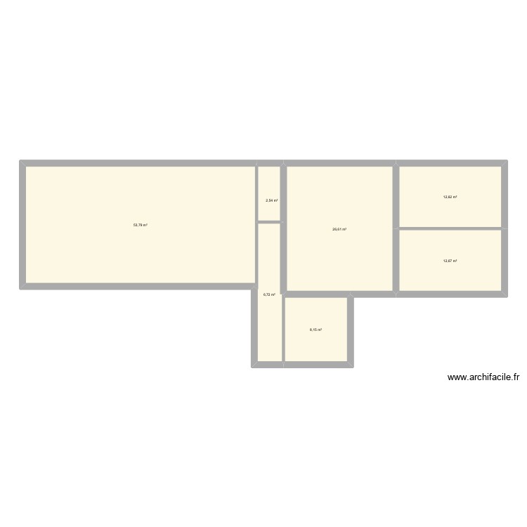 G&icirc;tes&nbsp;1&nbsp;et&nbsp;2. Plan de 0 pièce et 0 m2
