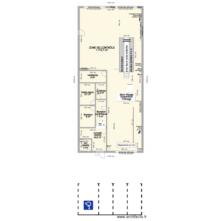 CCT mixte VL/CL MCT LANUEJOULS 12CNLA. Plan de 8 pièces et 226 m2
