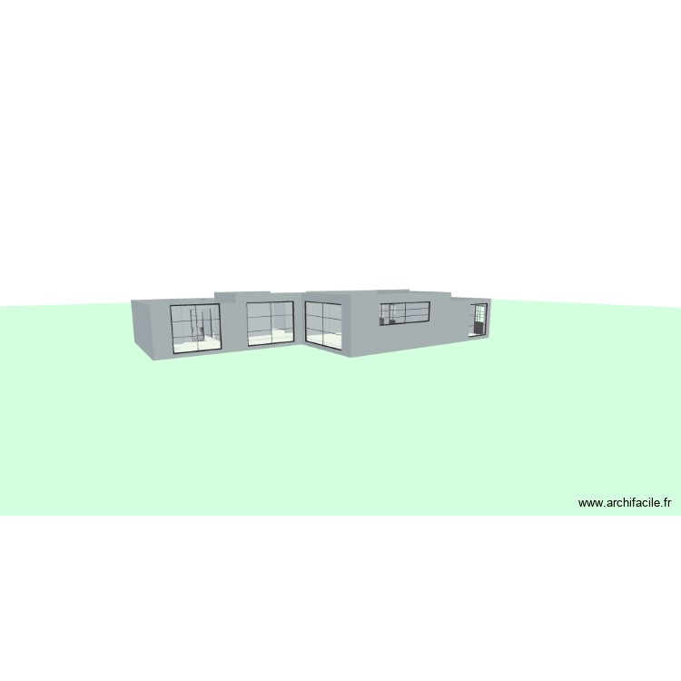 maison 3. Plan de 12 pièces et 181 m2