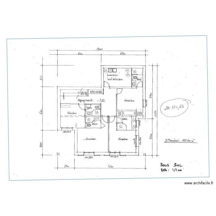 REZ JARDIN SAMOENS CATHERINE. Plan de 0 pièce et 0 m2