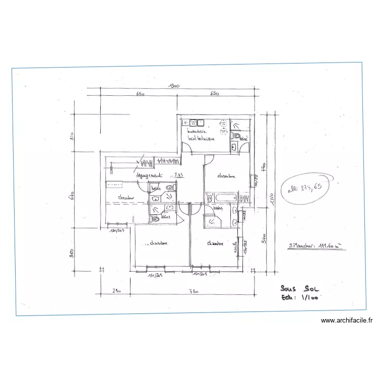 REZ JARDIN SAMOENS CATHERINE. Plan de 