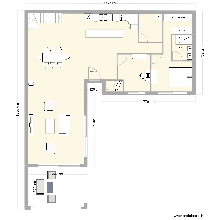 CASA BELLA RDC. Plan de 0 pièce et 0 m2