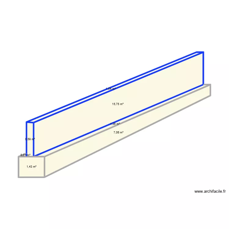 Annabelle. Plan de 7 pièces et 27 m²
