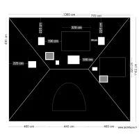 Les Challonges - Plan dessus - avec Velux (2)