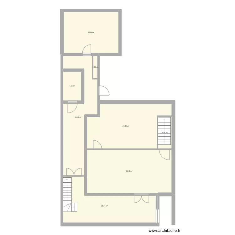 RDC MEMORIA. Plan de 8  et 141 m²