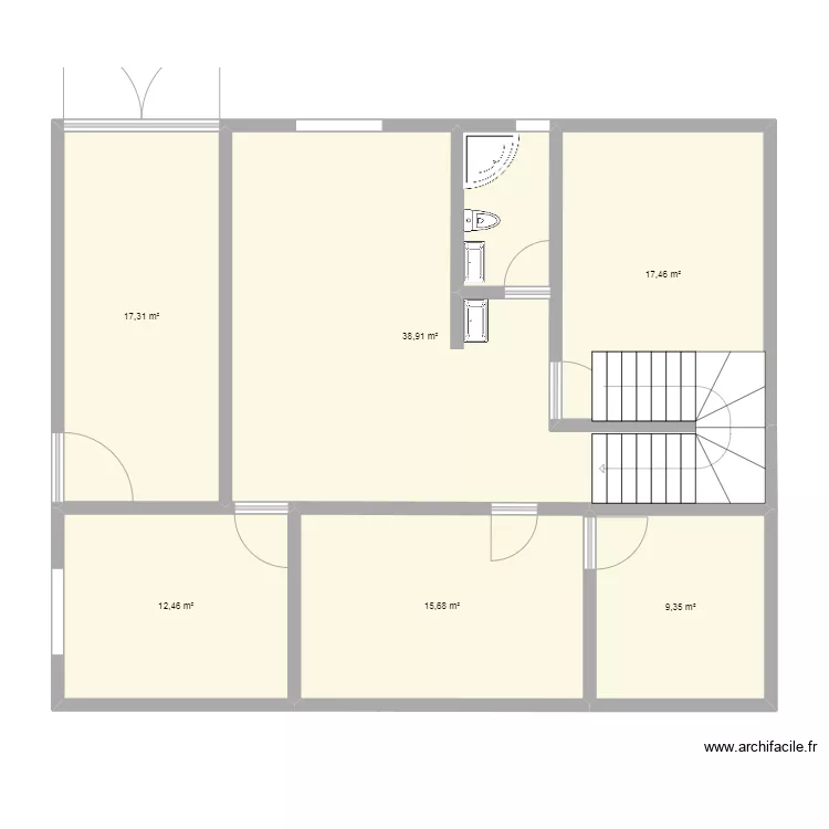 plan chez moi. Plan de 