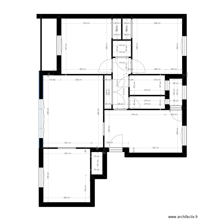 Dauphin. Plan de 0 pièce et 0 m2