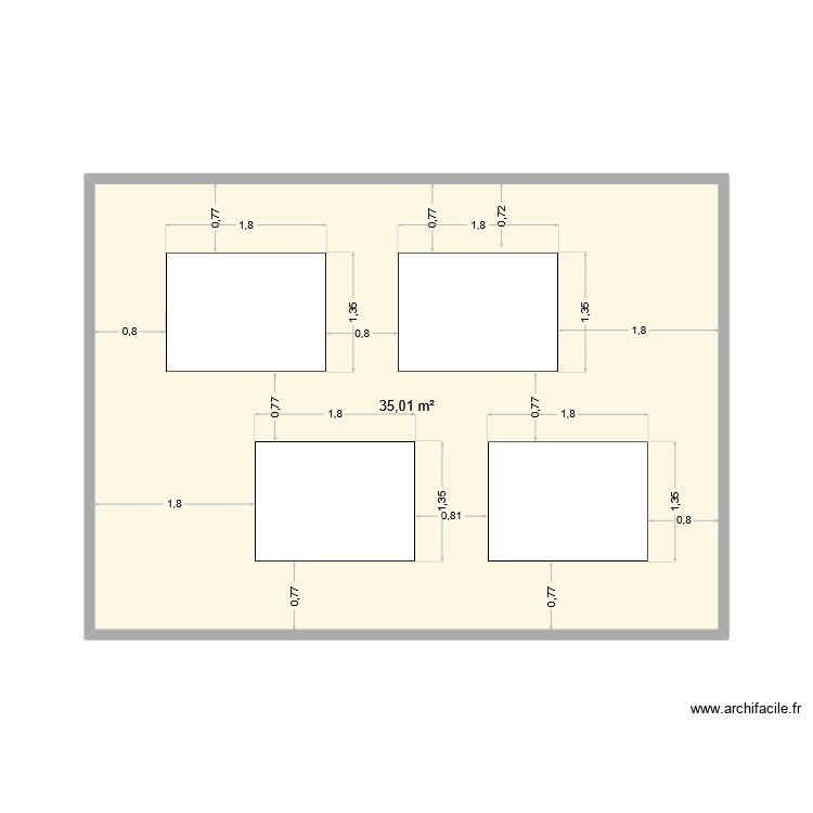 Tableau. Plan de 0 pièce et 0 m2 Tableau. Plan de 0 pièce et 0 m2