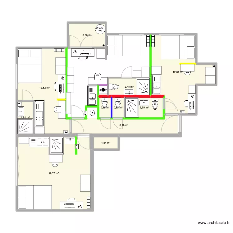 RICHELIEU2 VFF. Plan de 