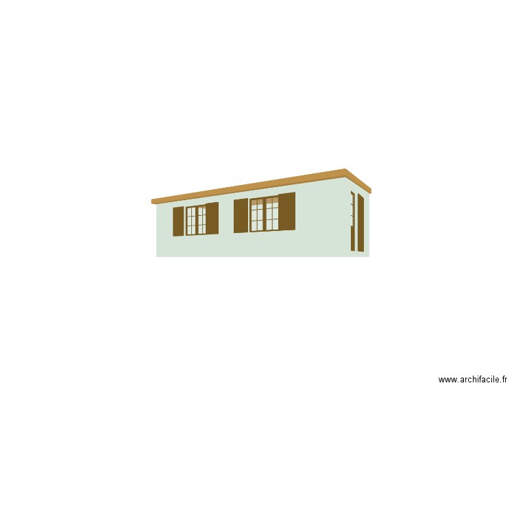 nocle2. Plan de 1 pièce et 28 m2