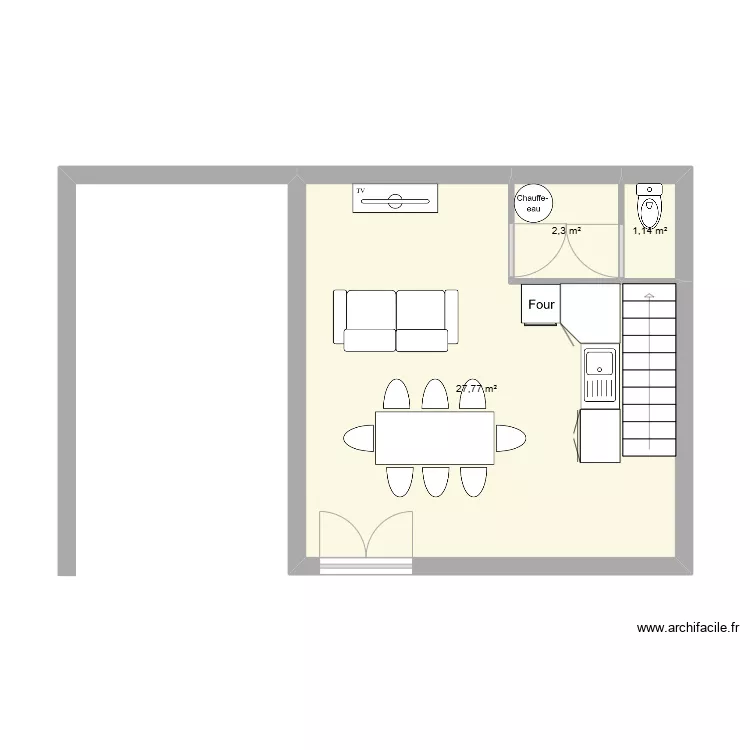 le GD Boursigny. Plan de 