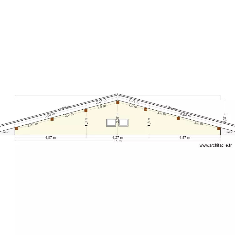 SAYETTA COMBLE COUPE. Plan de 