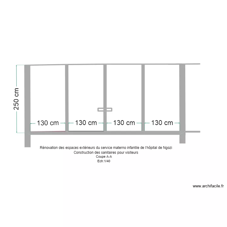 ngozi coupe A-A. Plan de ngozi coupe A-A. Plan de