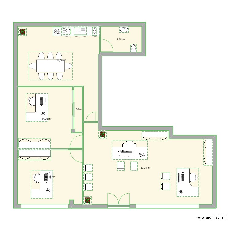 mma. Plan de 0 pièce et 0 m2