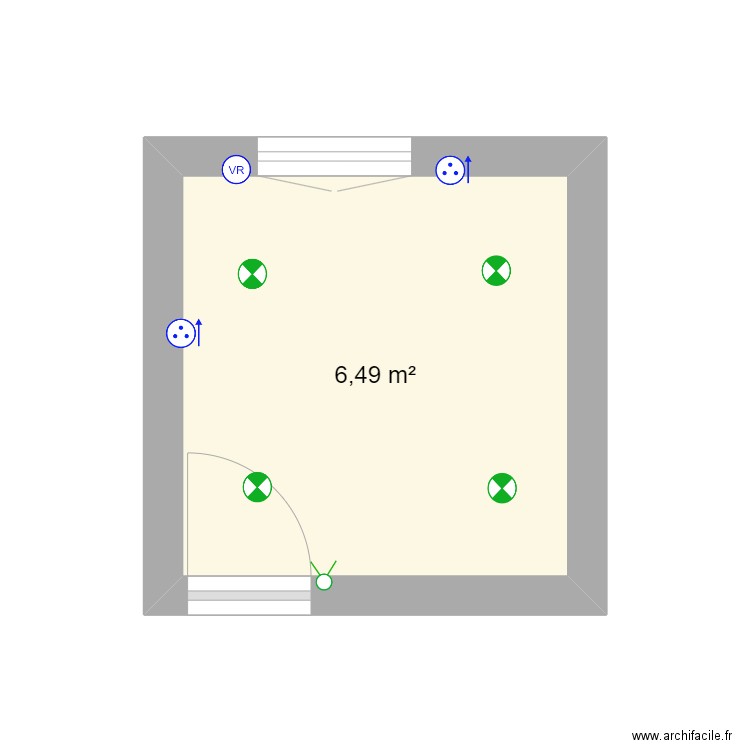 SdB. Plan de 0 pièce et 0 m2