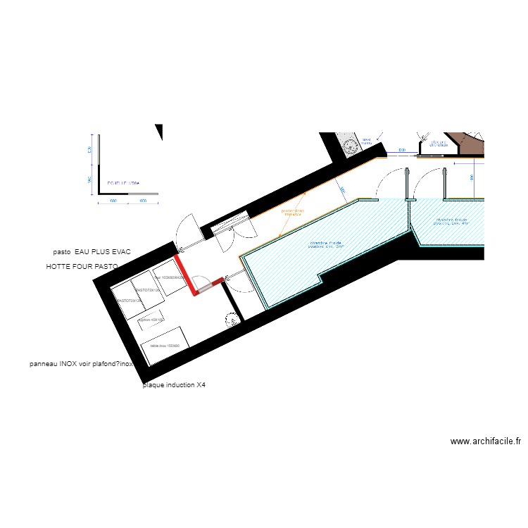 alban piece du fond. Plan de 0 pièce et 0 m2