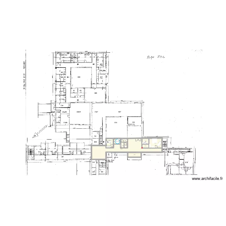 Accueil 1. Plan de 9  et 94 m²