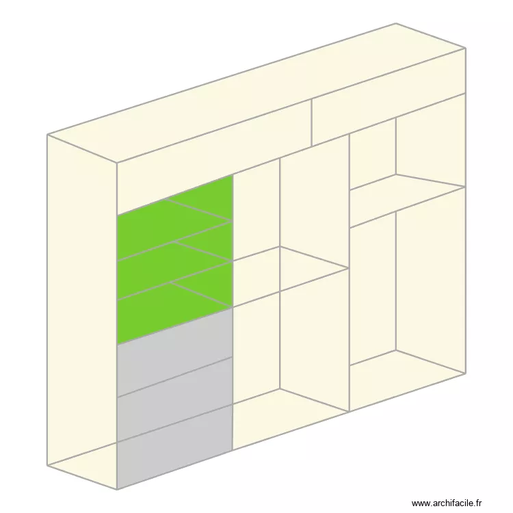 pppp. Plan de 23  et 282 m²