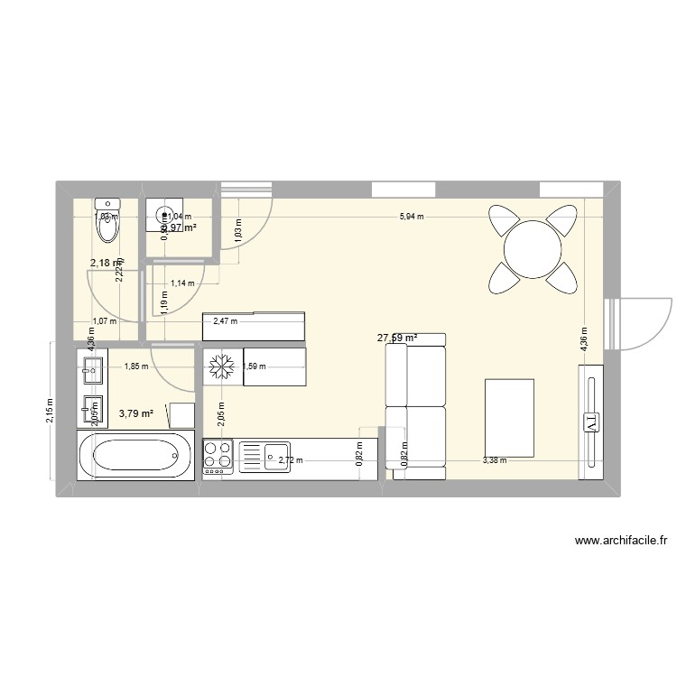 Petit Que. Plan de 0 pièce et 0 m2 Petit Que. Plan de 0 pièce et 0 m2