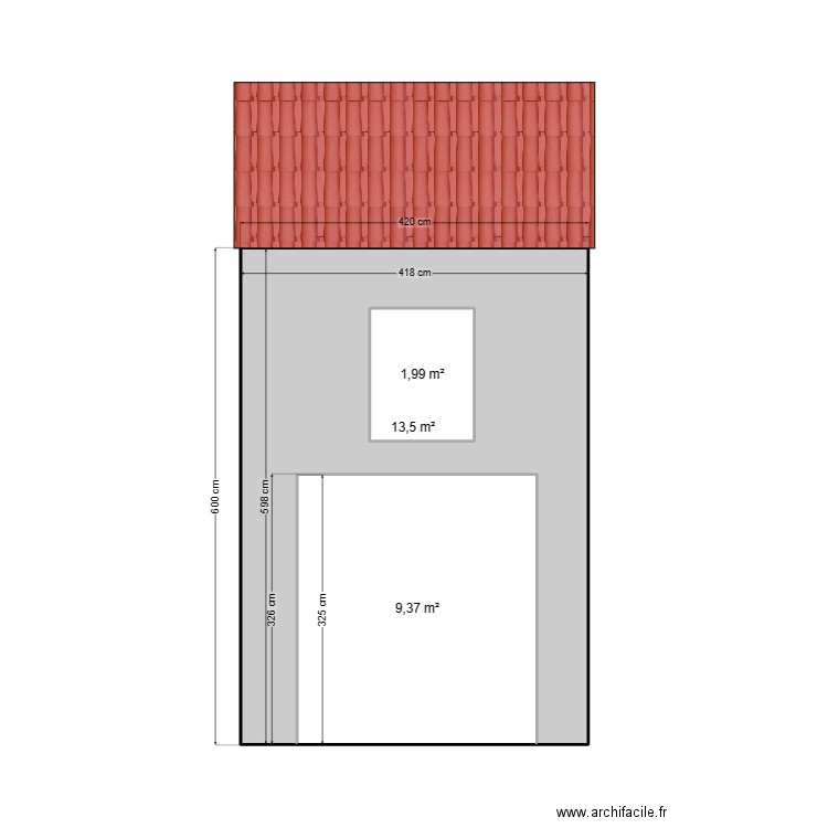 DANILOVIC FACADE AVANT EXISTANTE 2. Plan de 0 pièce et 0 m2