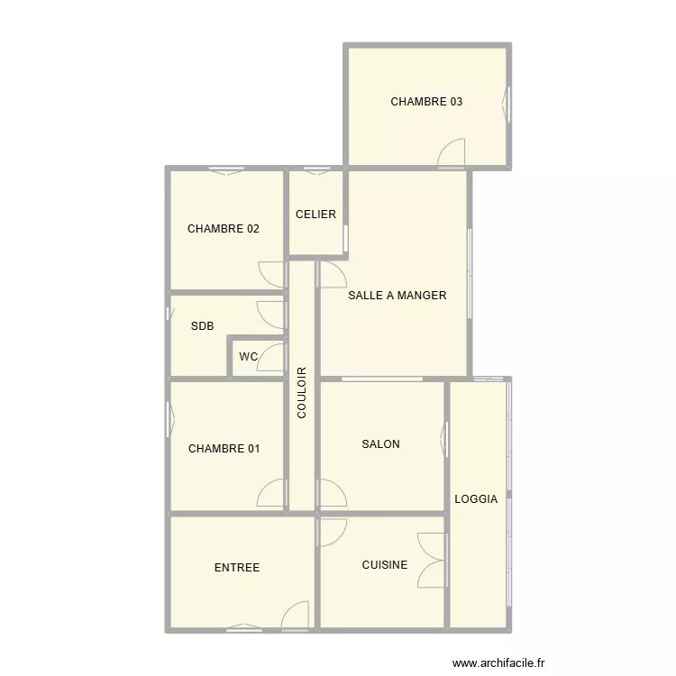 PLAN VAUVERT PERRIER. Plan de PLAN VAUVERT PERRIER. Plan de