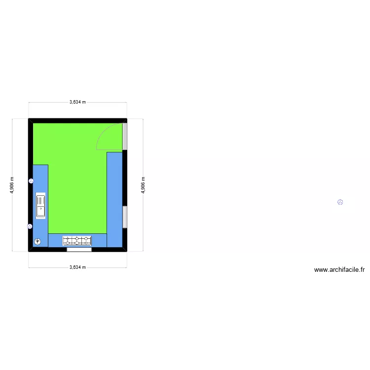 cuisine. Plan de cuisine. Plan de