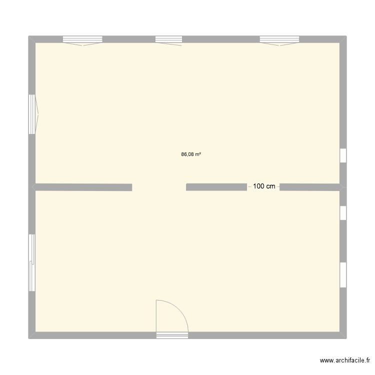 RDC DAMMARIE. Plan de 0 pièce et 0 m2