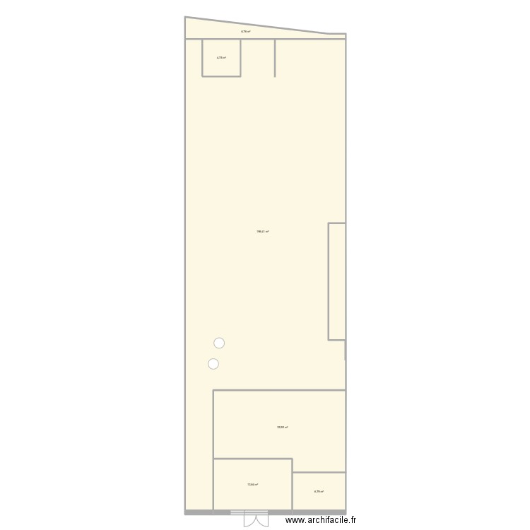 JARDIN. Plan de 6 pièces et 261 m2