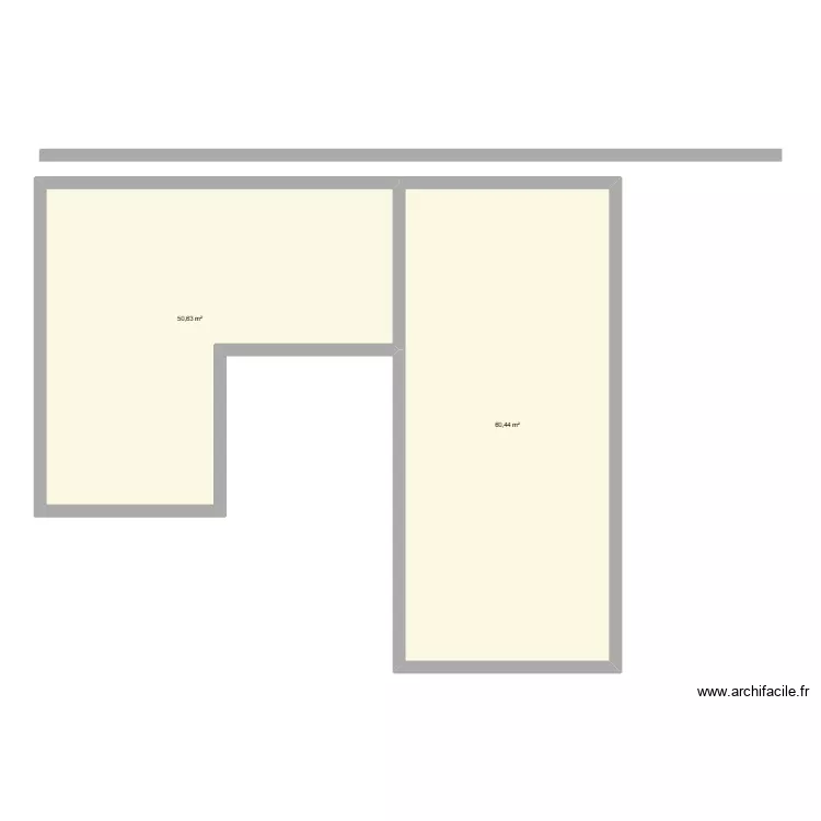 2voi. Plan de 2  et 111 m²