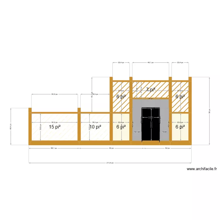 Chute eau 20250725. Plan de 