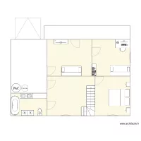 Plan sous sol avec meuble saint benoit