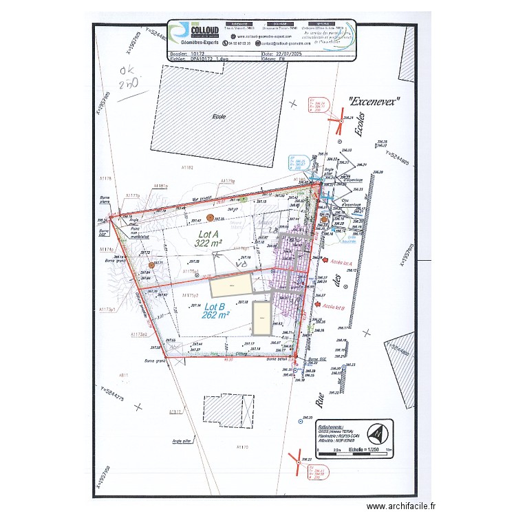 PARKINGS 1. Plan de 2 pièces et 29 m2