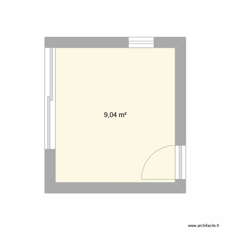 chalet chambre juline. Plan de 1 et 9 m² chalet chambre juline. Plan de 1 et 9 m²