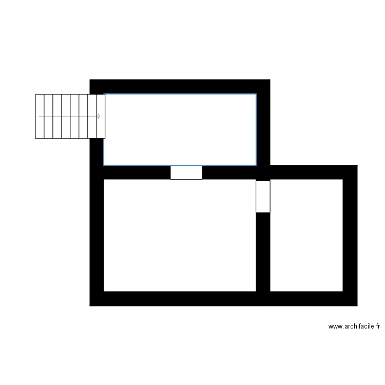 Local com 10 gen leclerc BLD. Plan de 5 pièces et 88 m2