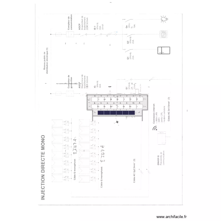Panneaux avec 6 en ++. Plan de 1 et 92 m² Panneaux avec 6 en ++. Plan de 1 et 92 m²